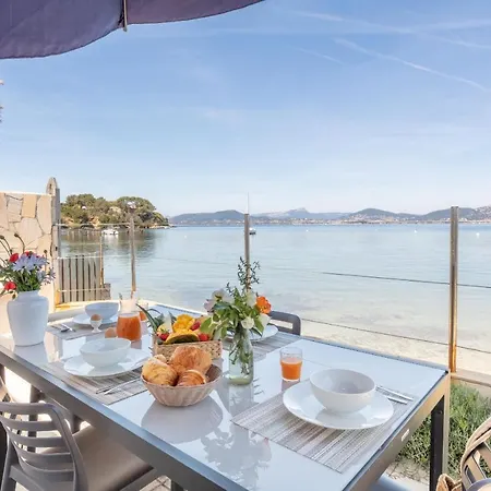 La Roche, Cabanon Cosy Les Pieds Dans L'eau Avec Vue Exceptionnelle Casa vacanze Hyères