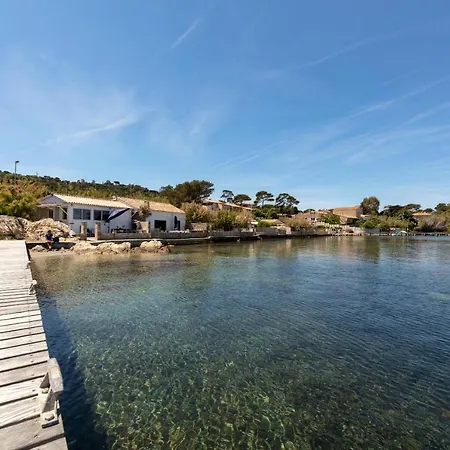 La Roche, Cabanon Cosy Les Pieds Dans L'eau Avec Vue Exceptionnelle Hyères
