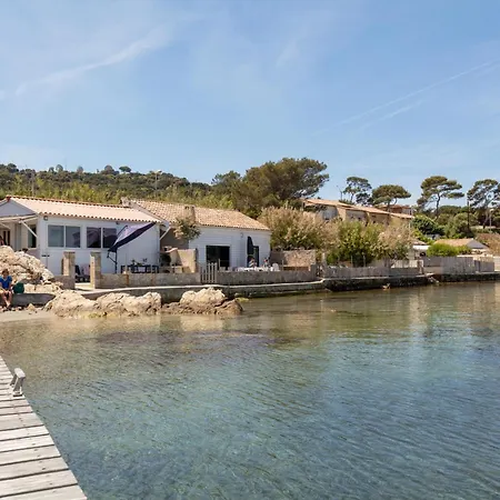 La Roche, Cabanon Cosy Les Pieds Dans L'eau Avec Vue Exceptionnelle * Hyères