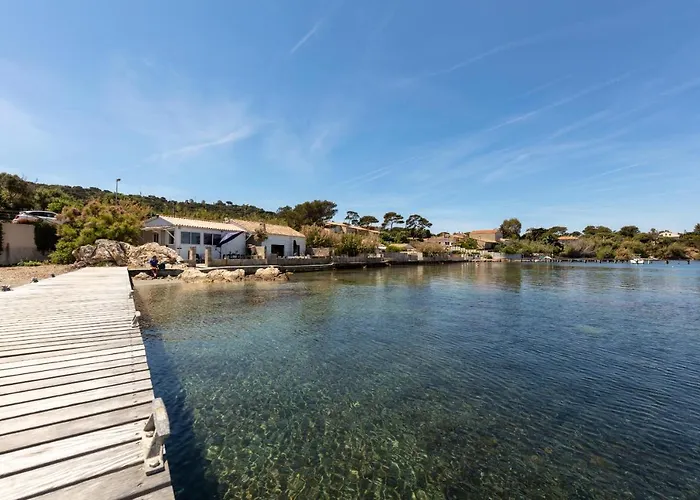 La Roche, Cabanon Cosy Les Pieds Dans L'eau Avec Vue Exceptionnelle Hyères